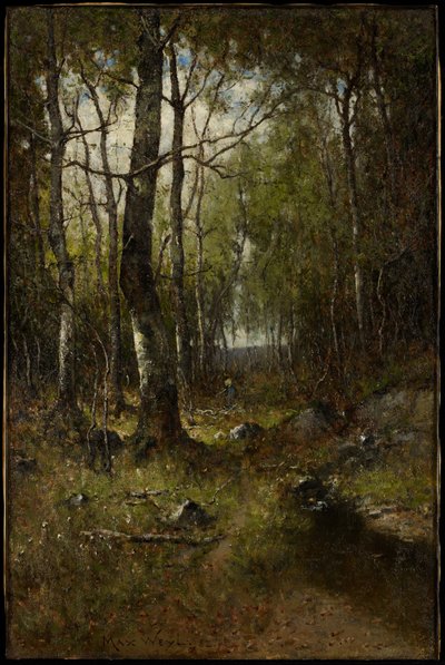 Temple Woods, 1882 by Max Weyl